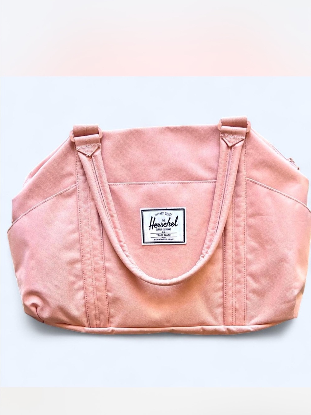 Herschel Supply Company Pink Carryall Tote/Diaper Bag
